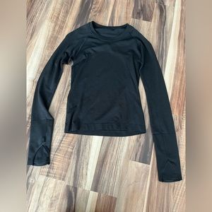 Lululemon Swiftly Tech Long sleeve-Race length size 2 Black
